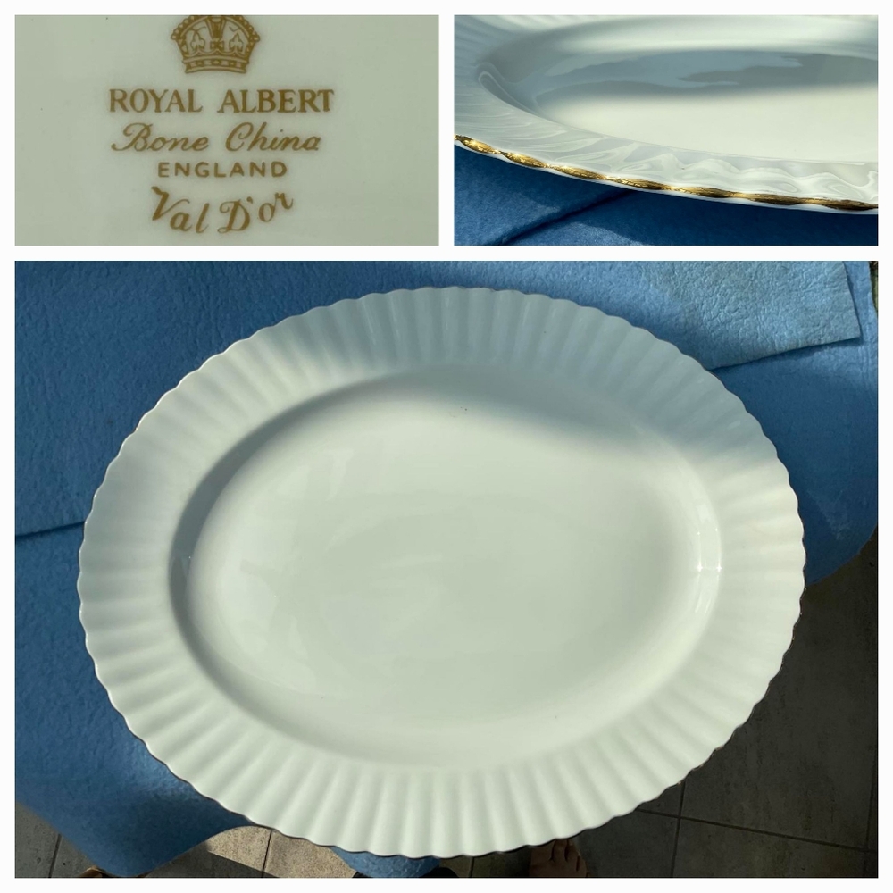 VTG Royal Albert bone china platter